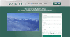 Desktop Screenshot of proctorgallaghermatrixx.com